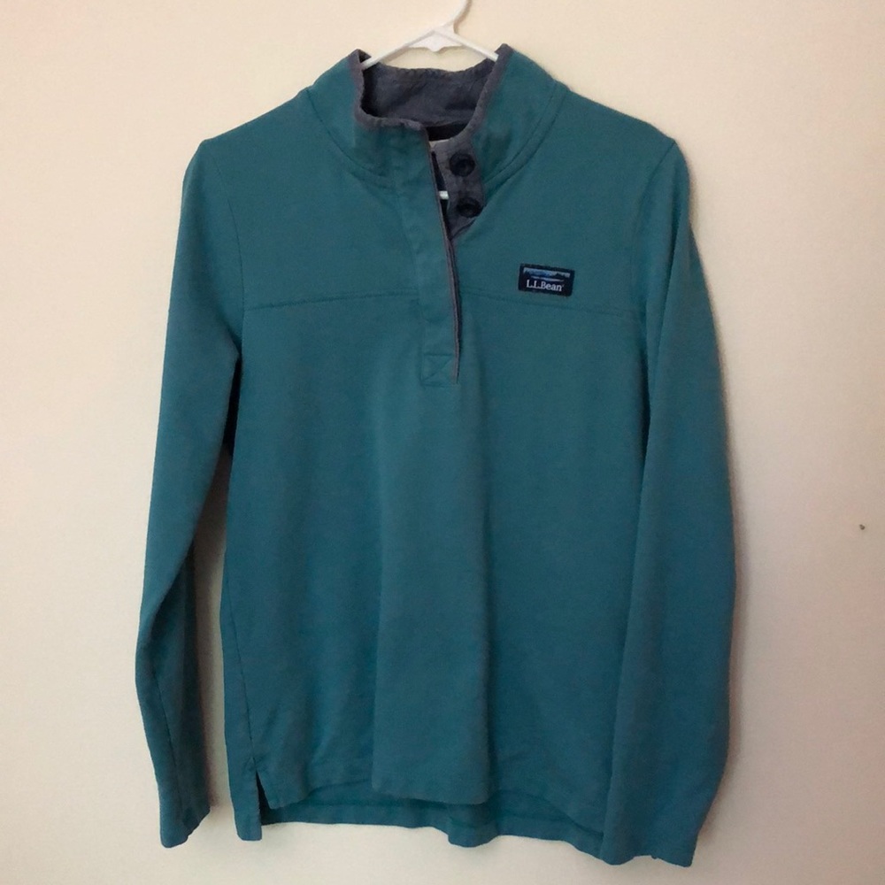 LL Bean Cotton Rugby Shirt